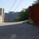 Free parking space and view of the castle
