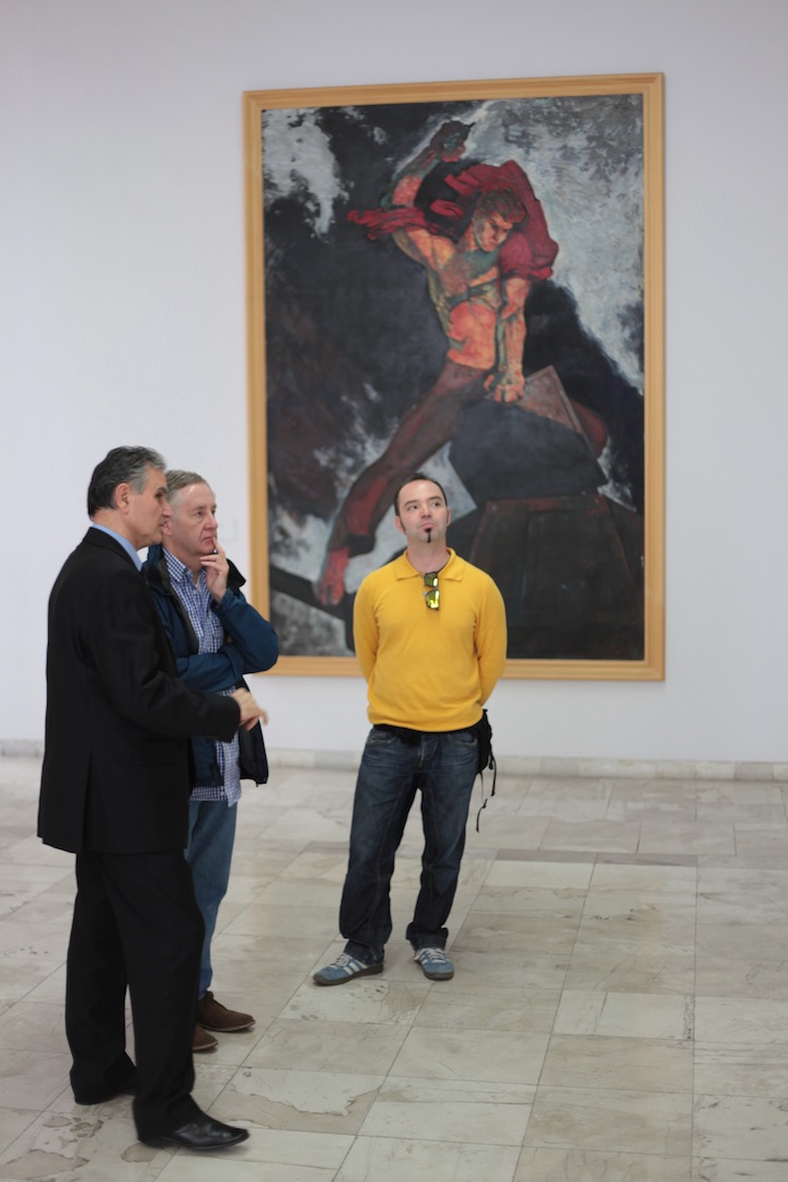 Tirana art gallery tour